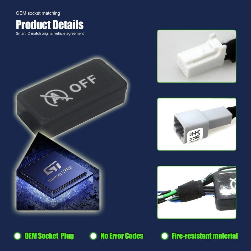 EBAIFUN Auto Start Stop Engine System Canceler Eliminator Device Cable Automatic A Off Delete/Disable/Cancel Start Stop Function Compatible with Subaru Forester 5th Gen 2019-ON - Image 3
